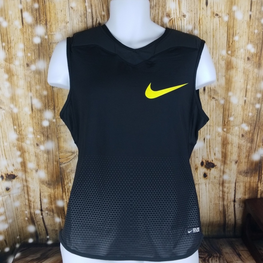 Nike Football Dri fit tank with pads